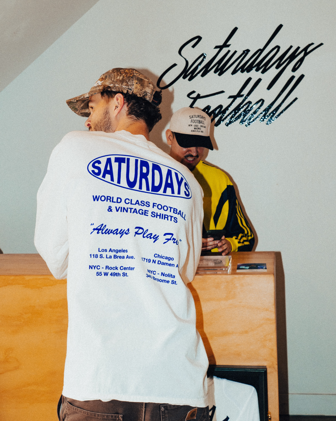 Saturdays Football World Class Long Sleeve, view 3