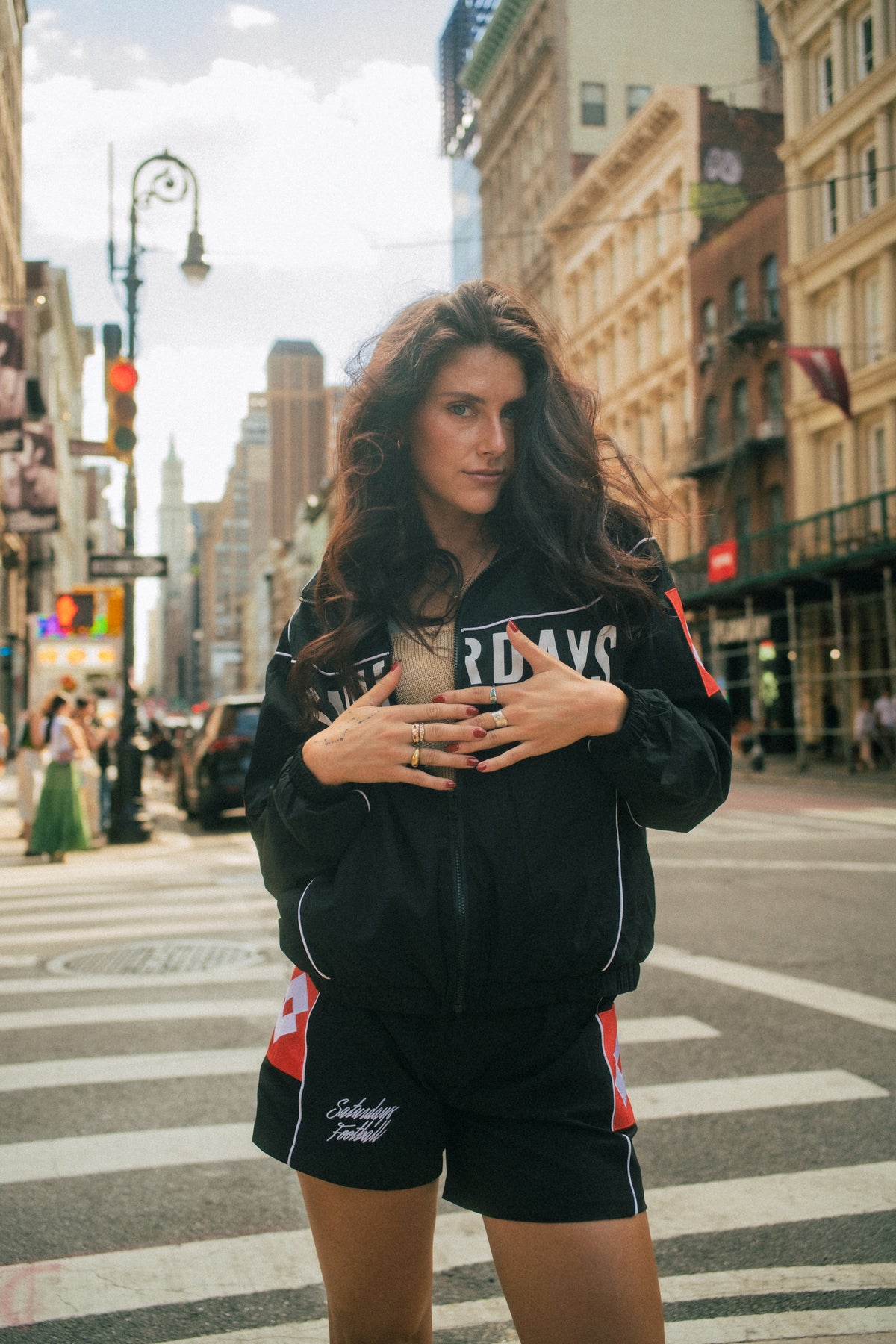 SF x Lotto Track Jacket, lifestyle photo 2
