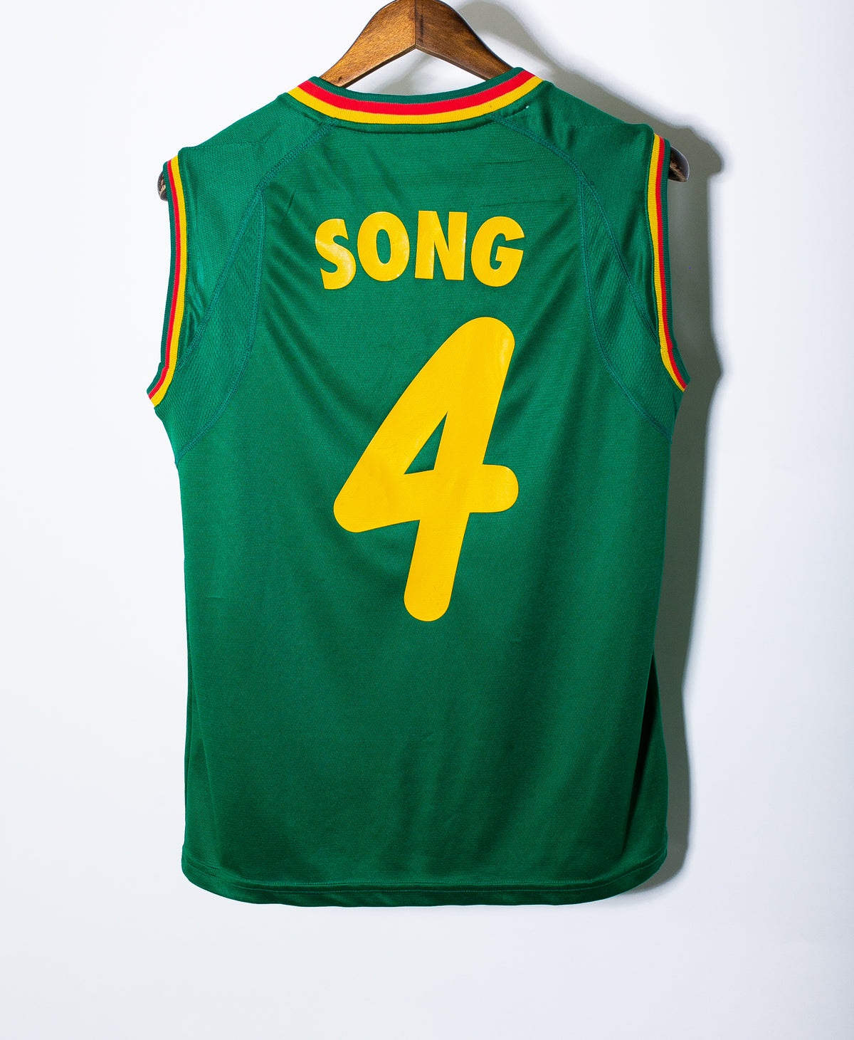 Cameroon 2002 Song Sleeveless Home Kit (M)