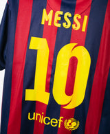 Barcelona 2013-14 Messi Home Fan Kit (L)