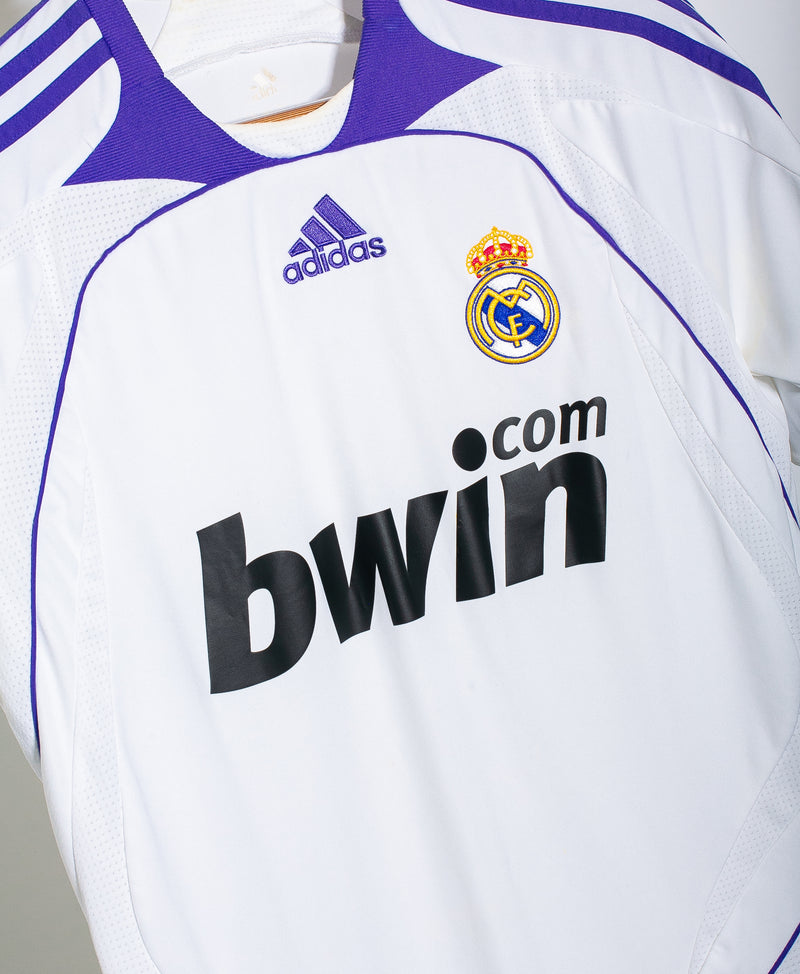 Real Madrid 2007-08 Raul Home Kit (S)