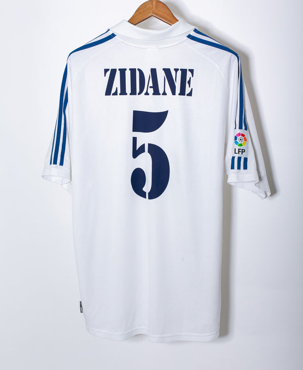 Real Madrid 2001-02 Zidane Home Kit (2XL)
