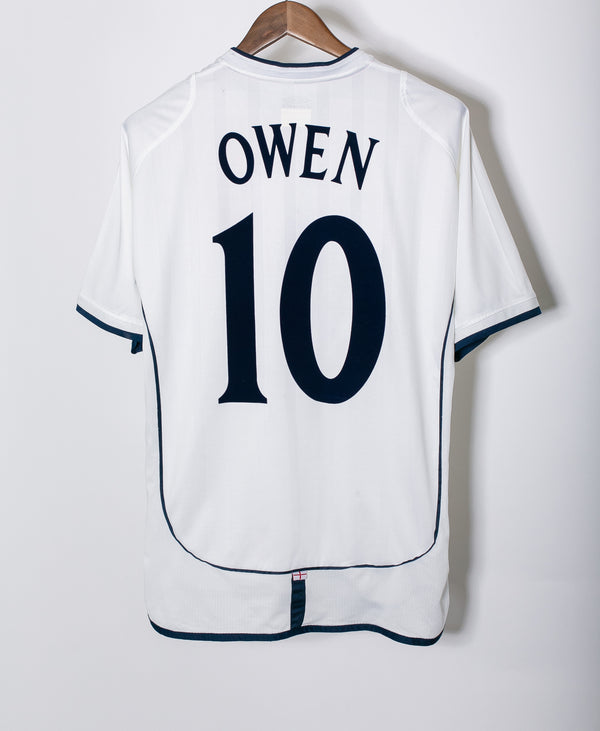 England 2002 Owen Home Kit (L)