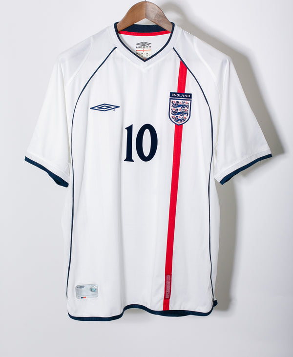 England 2002 Owen Home Kit (L)
