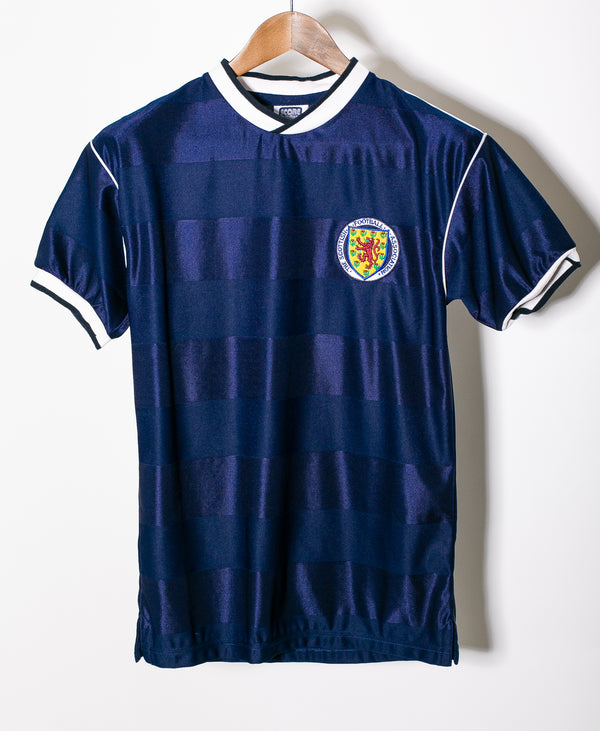 Scotland 1986 Score Draw Retro Home Kit (S)