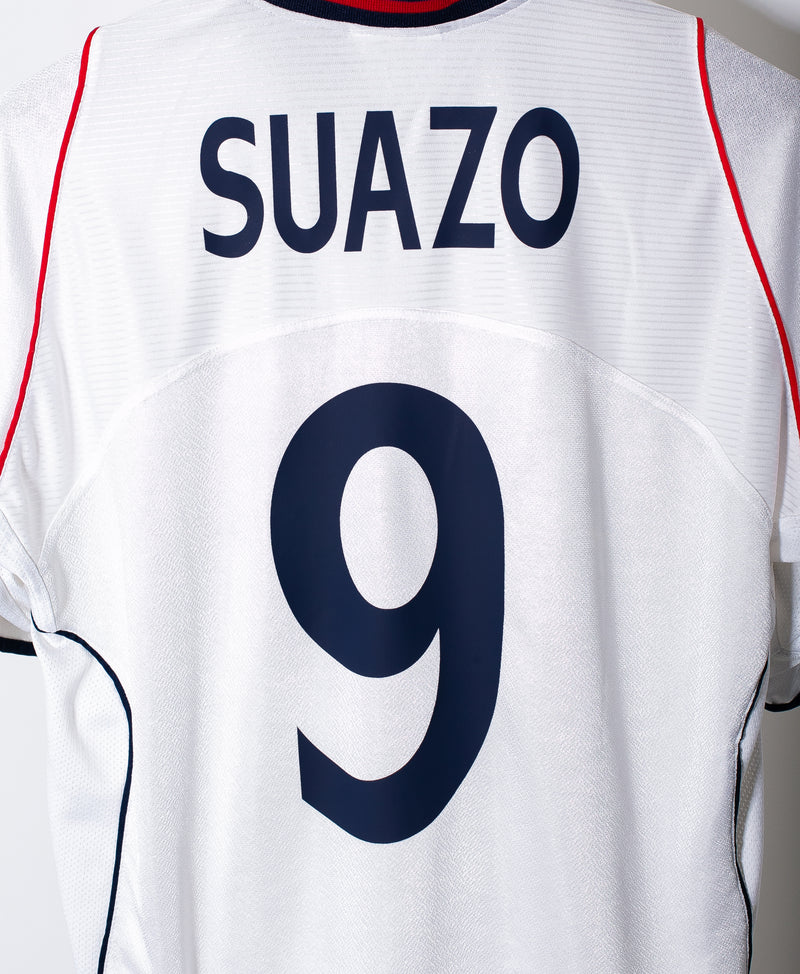 Cagliari 2005-06 Suazo Away Kit (L)