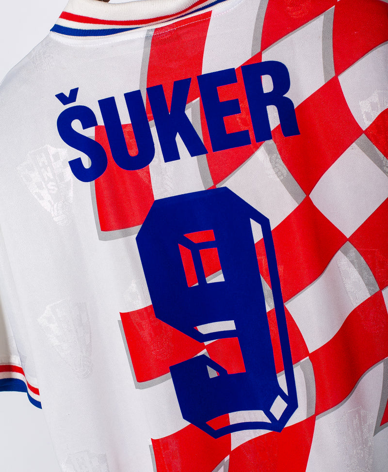 Croatia 1998 Suker Home Kit (L)