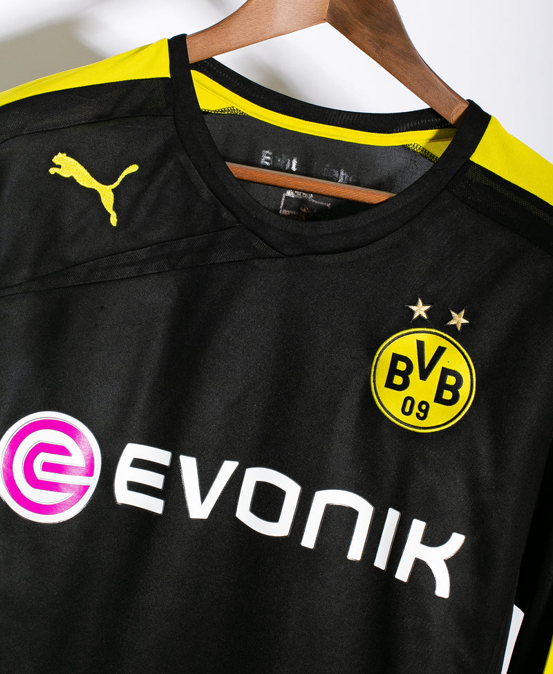Dortmund 2013-14 Reus Long Sleeve Away Kit (L)