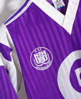 RSC Anderlecht 1988-89 Long Sleeve Home Kit (S)