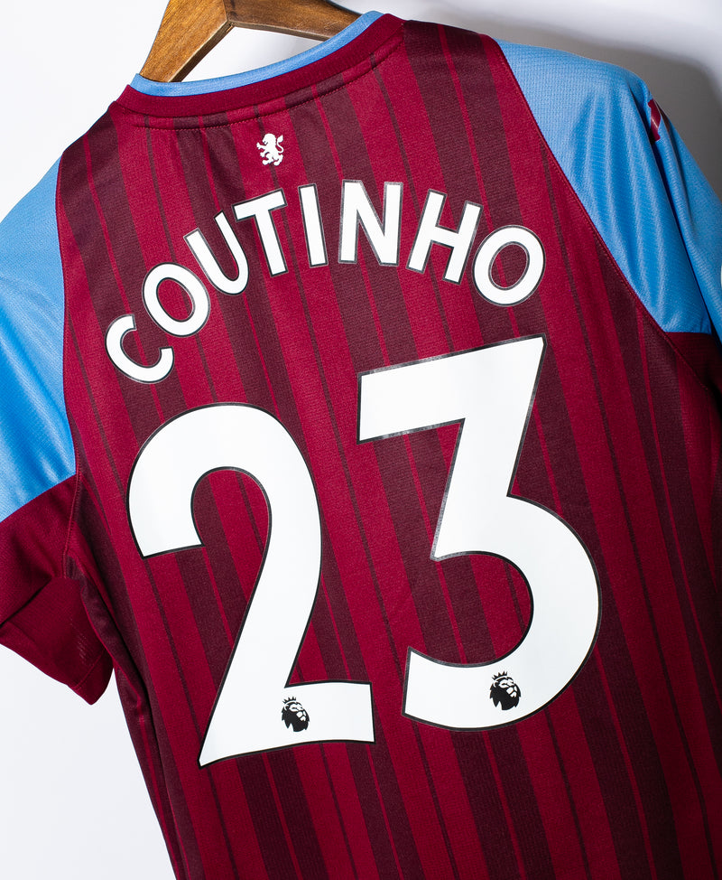 Aston Villa 2021-22 Coutinho Home Kit (M)