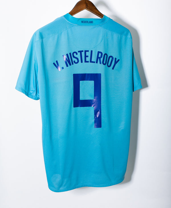 Netherlands 2008 V. Nistelrooy Away Kit (L)