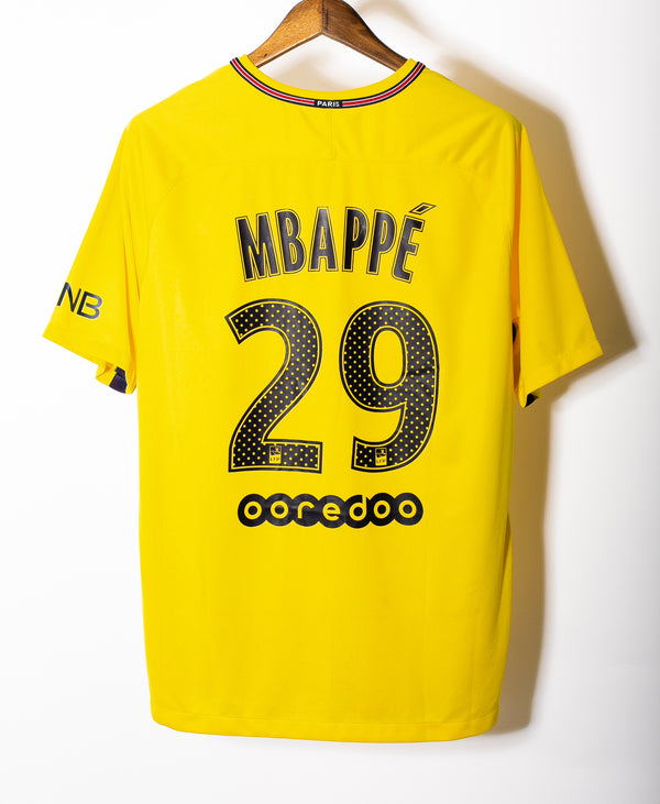 PSG 2017-18 Mbappe Away Kit (XL)
