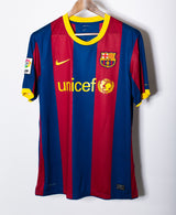 Barcelona 2010-11 Xavi Home Kit (L)