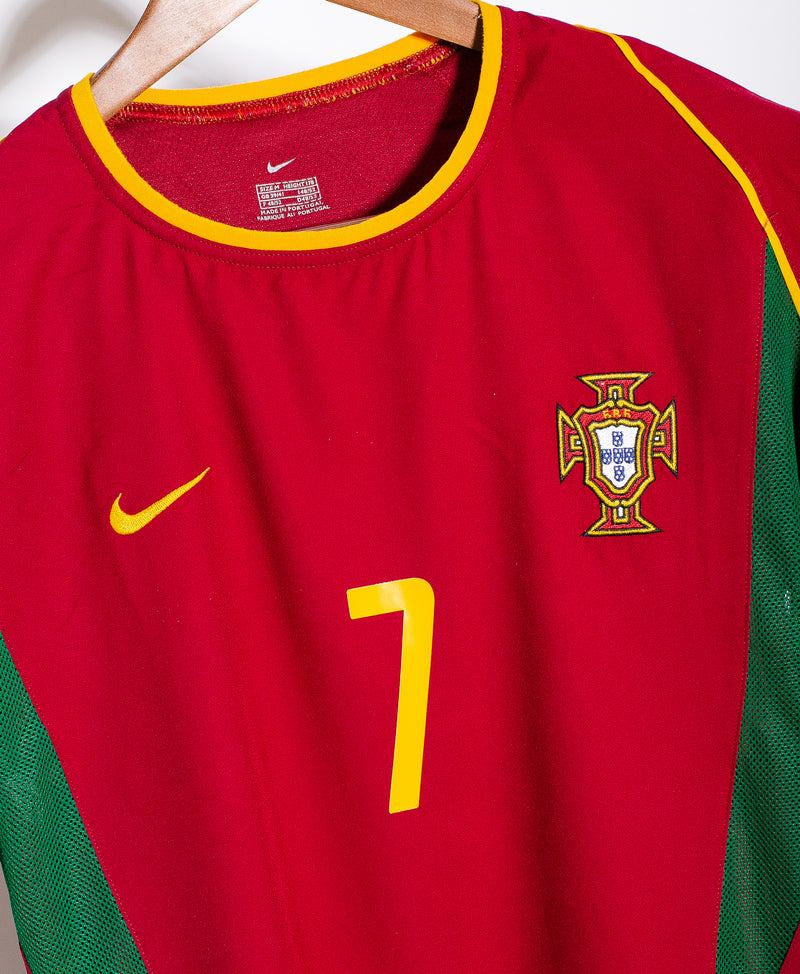 Portugal 2002 Figo Home Kit (M)