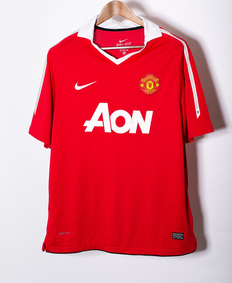 Manchester United 2010-11 Pogba Home Kit (XL)