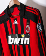 AC Milan 2006-07 Pirlo Long Sleeve Home Kit (L)