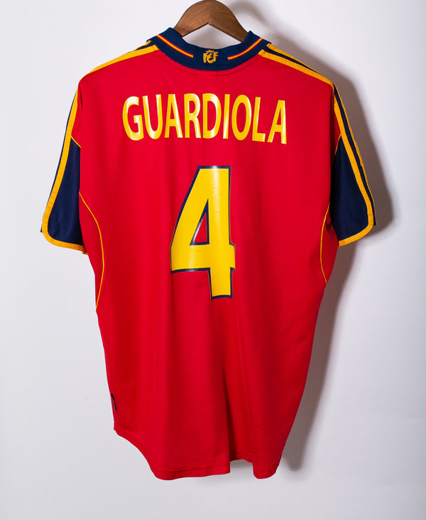 Spain 2000 Guardiola Home Kit (L)