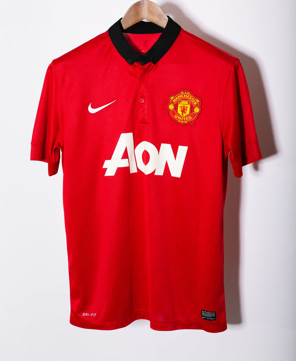 Manchester United 2013-14 Vidic Home Kit (M)