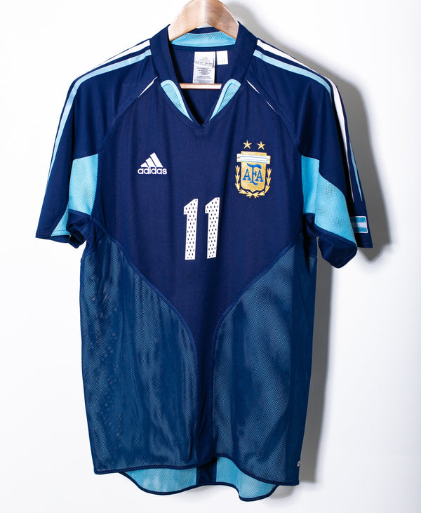 Argentina 2004 Tevez Away Kit (M)