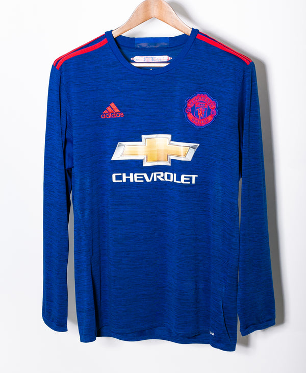 Manchester United 2016-17 Ibrahimovic Long Sleeve Away Kit (L)