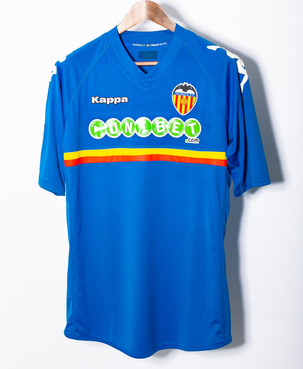 Valencia 2010-11 David Villa Third Kit (L)