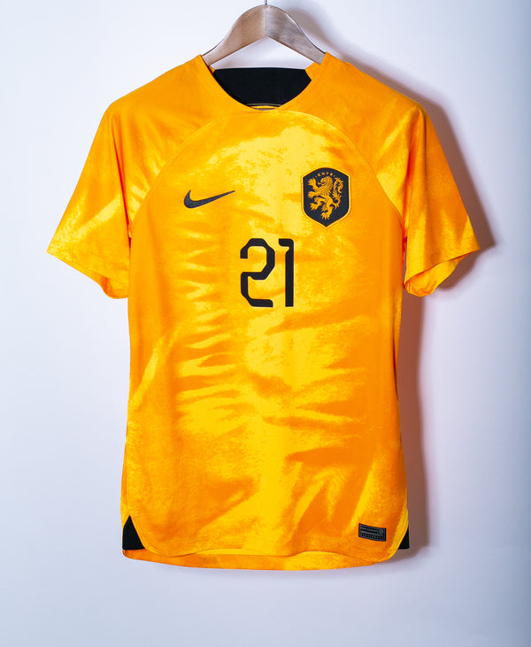 Netherlands 2022 F. De Jong Home Kit (S)