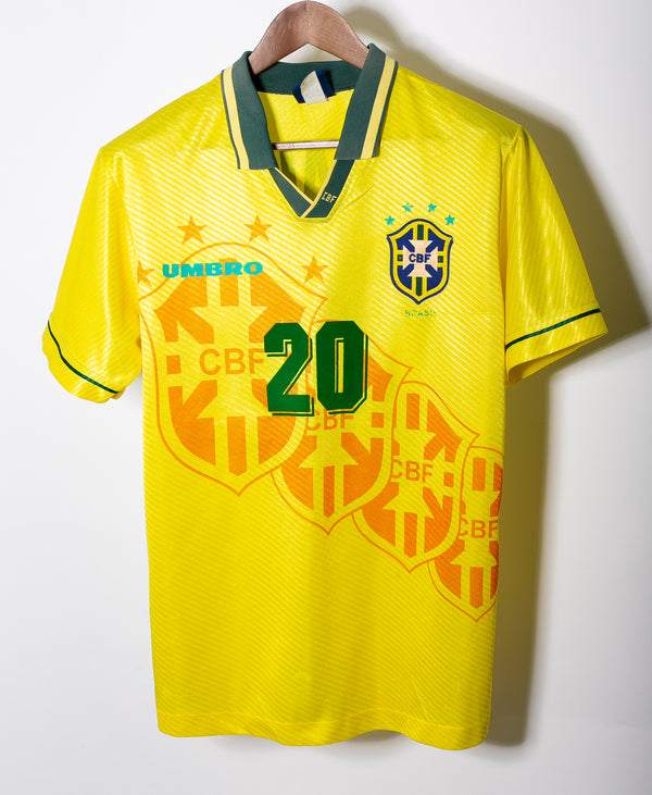 Brazil 1996 Ronaldo Home Kit (M)