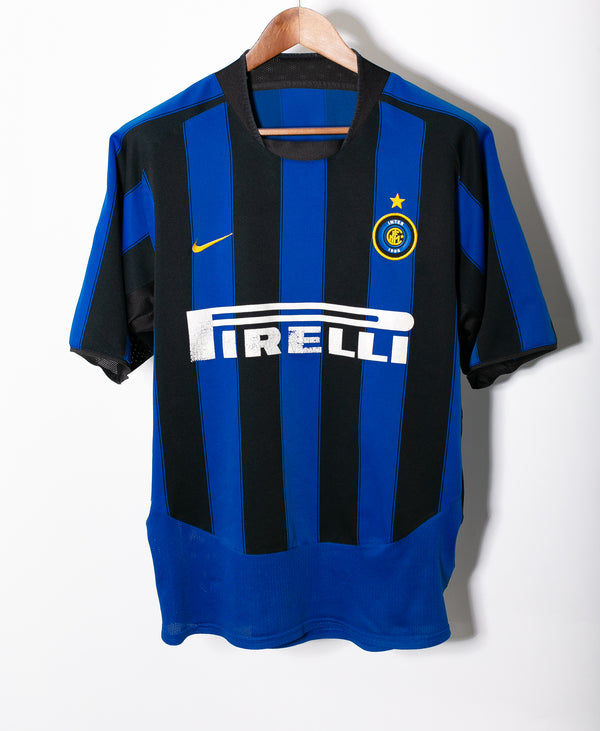Inter MIlan 2003-04 Adriano Home Kit (M)