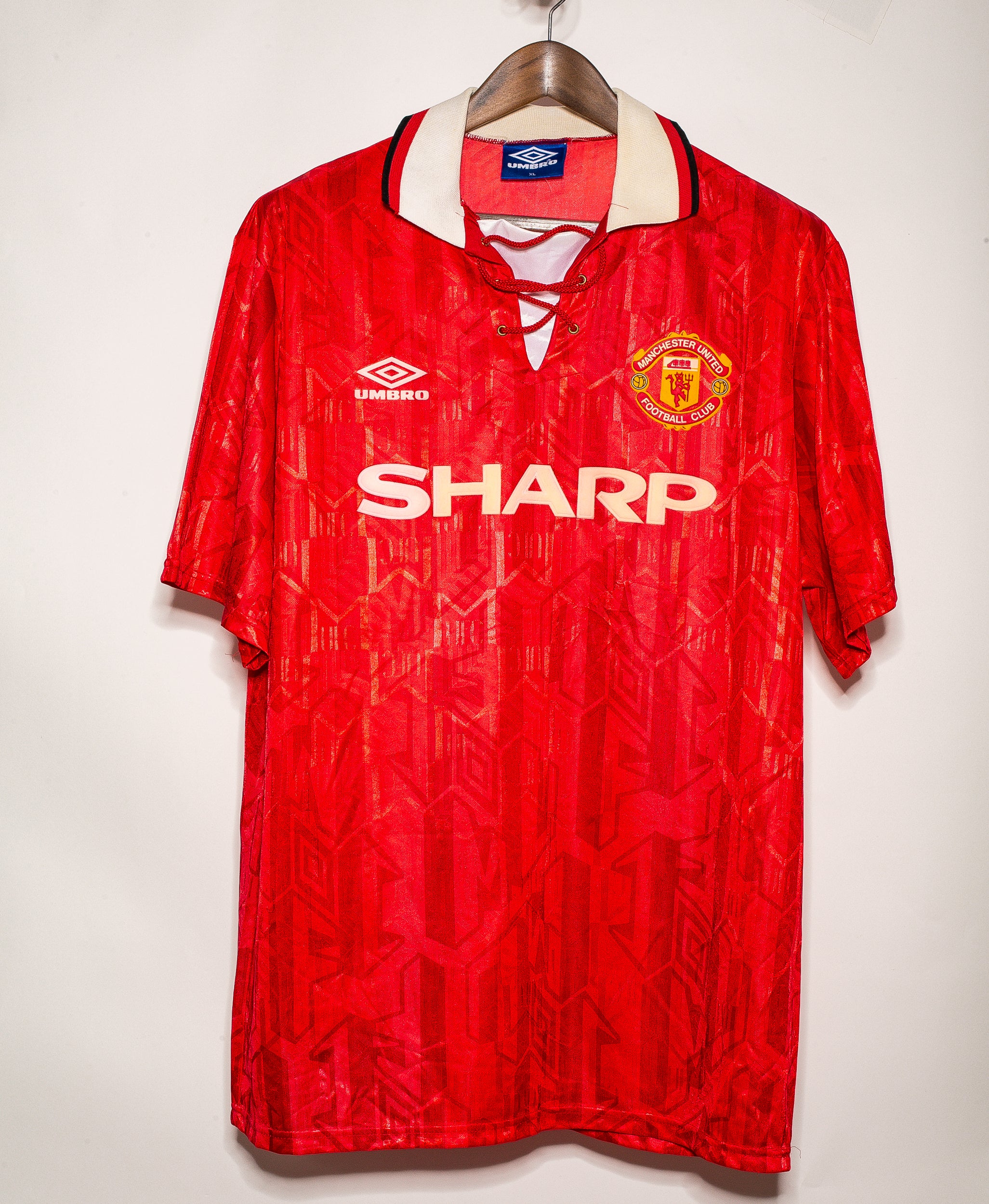 Manchester United Football Shirt (home, 1992-1994)