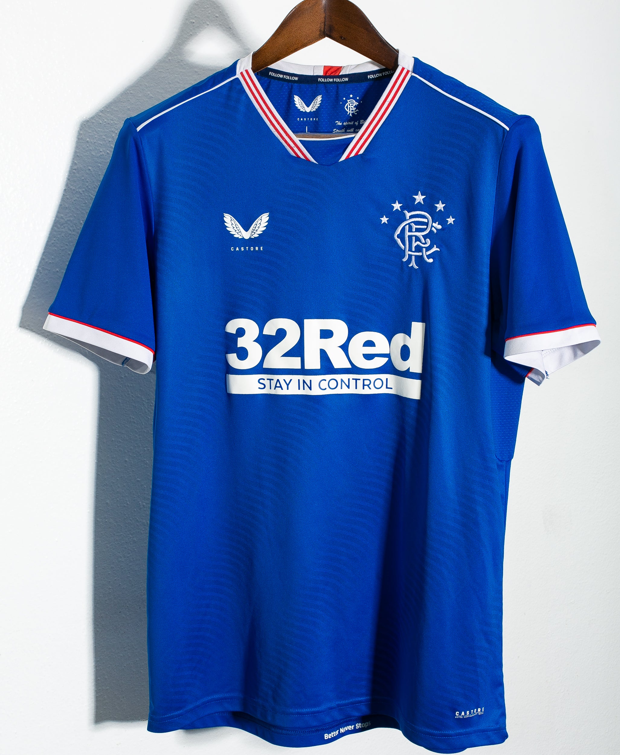 Rangers 2020-21 Home Kit