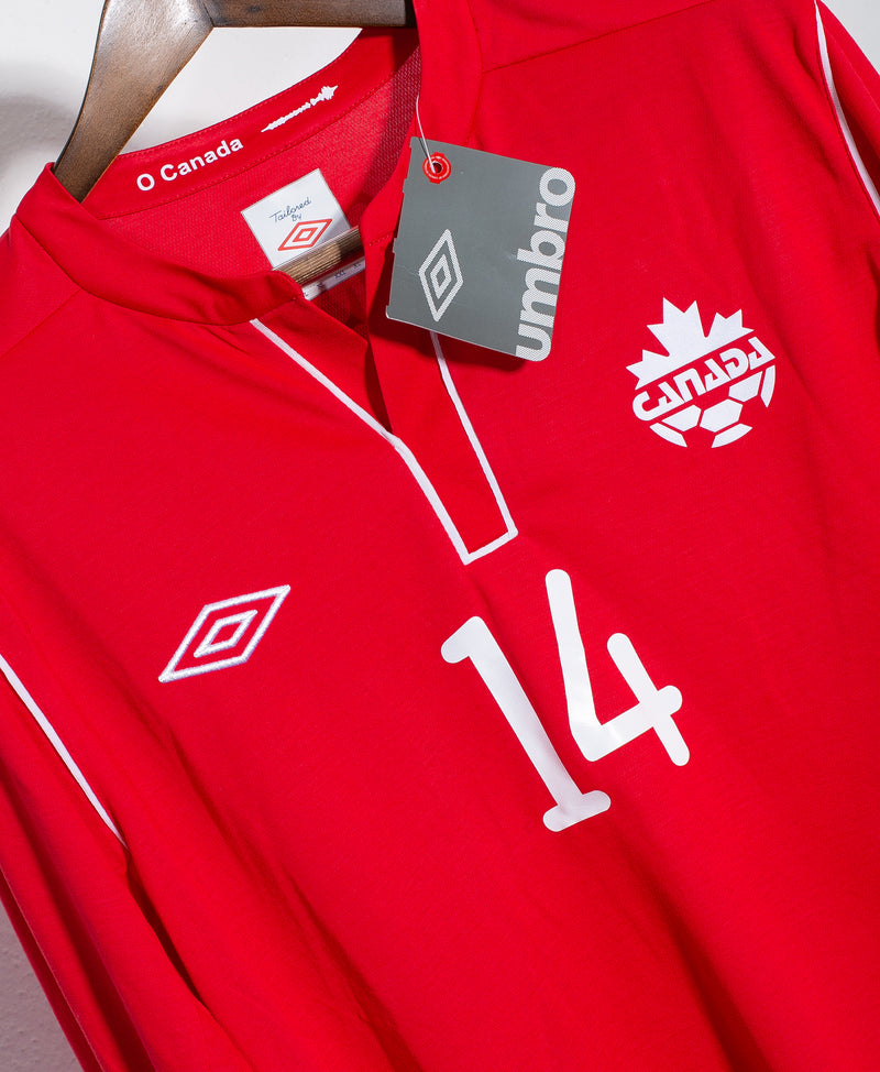 Canada 2012 De Rosario Long Sleeve Home Kit NWT (XL)