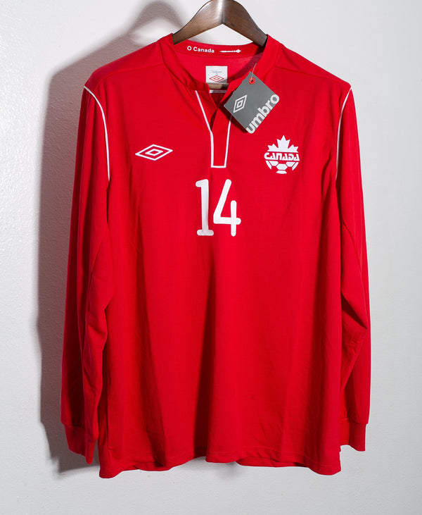 Canada 2012 De Rosario Long Sleeve Home Kit NWT (XL)