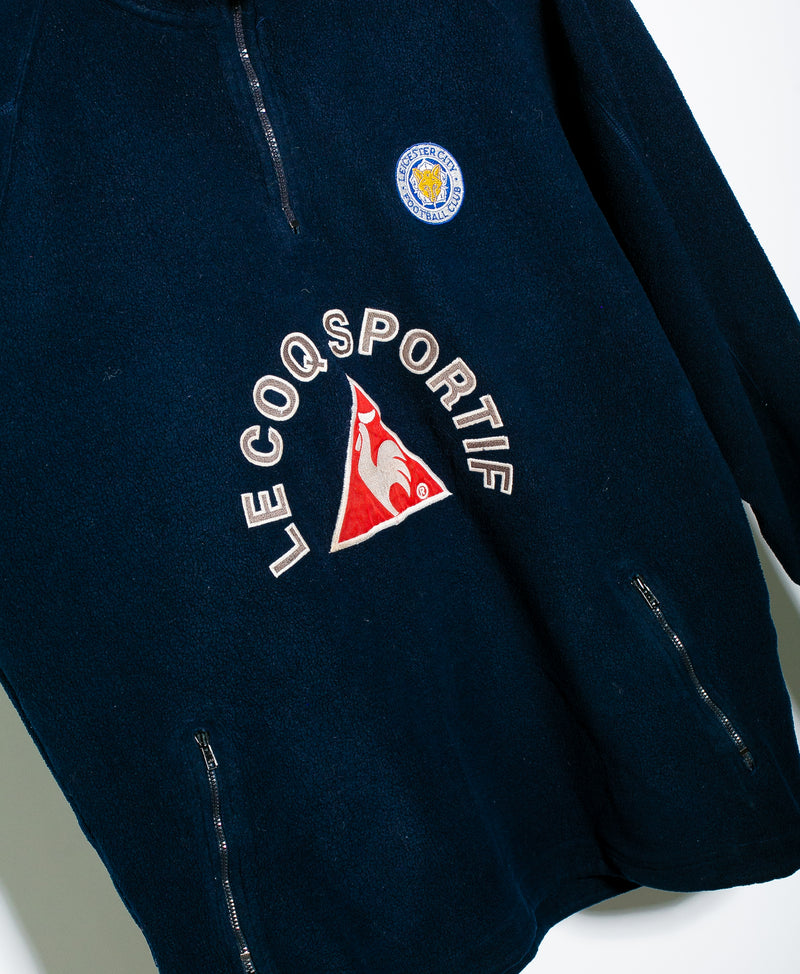 Leicester City 2000 Half-Zip Fleece Jacket (L)