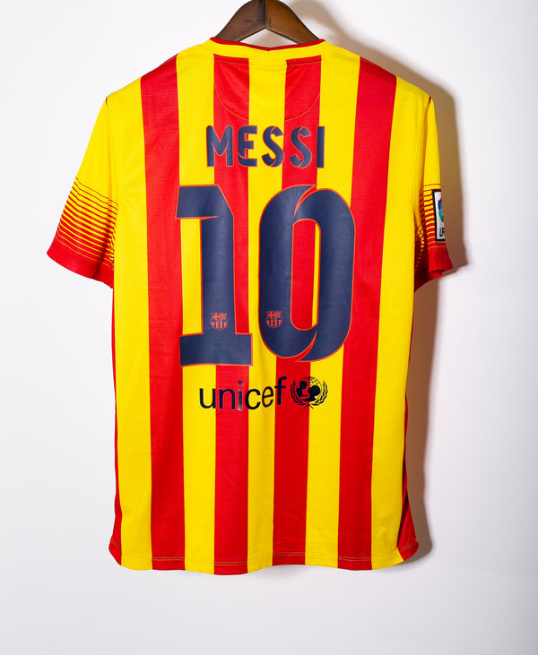 Barcelona 2013-14 Messi Away Kit NWT(M)