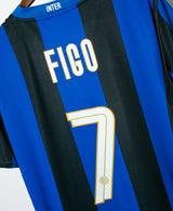Inter Milan 2008-09 Figo Home Kit (XL)