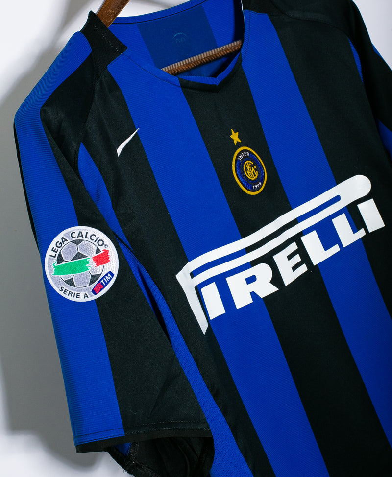 Inter Milan 2004-05 Adriano Home Kit (XL)