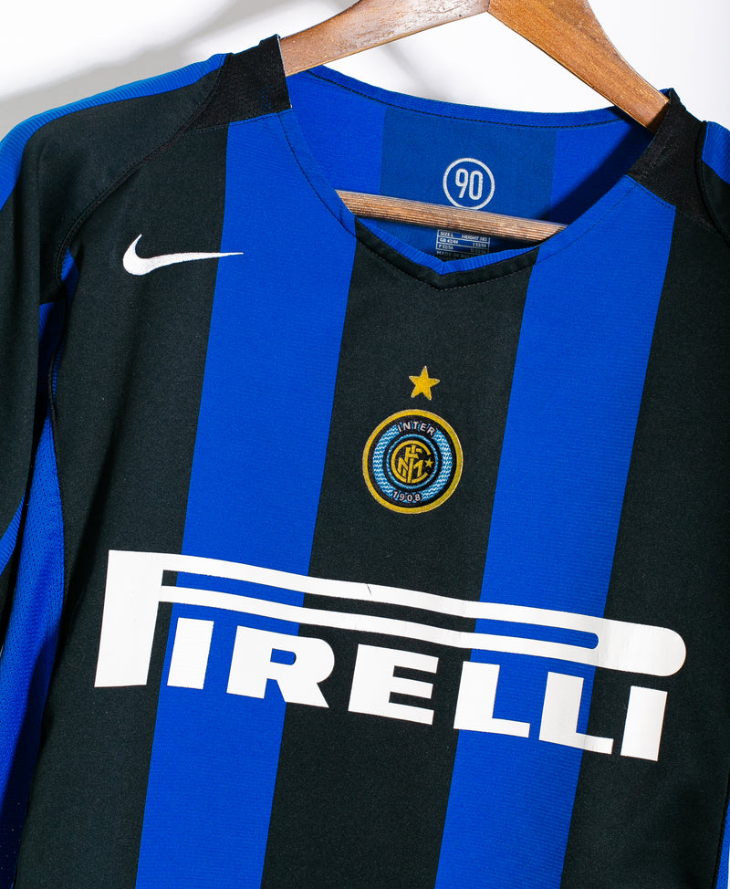 Inter Milan 2004-05 Zanetti Home Kit (L)