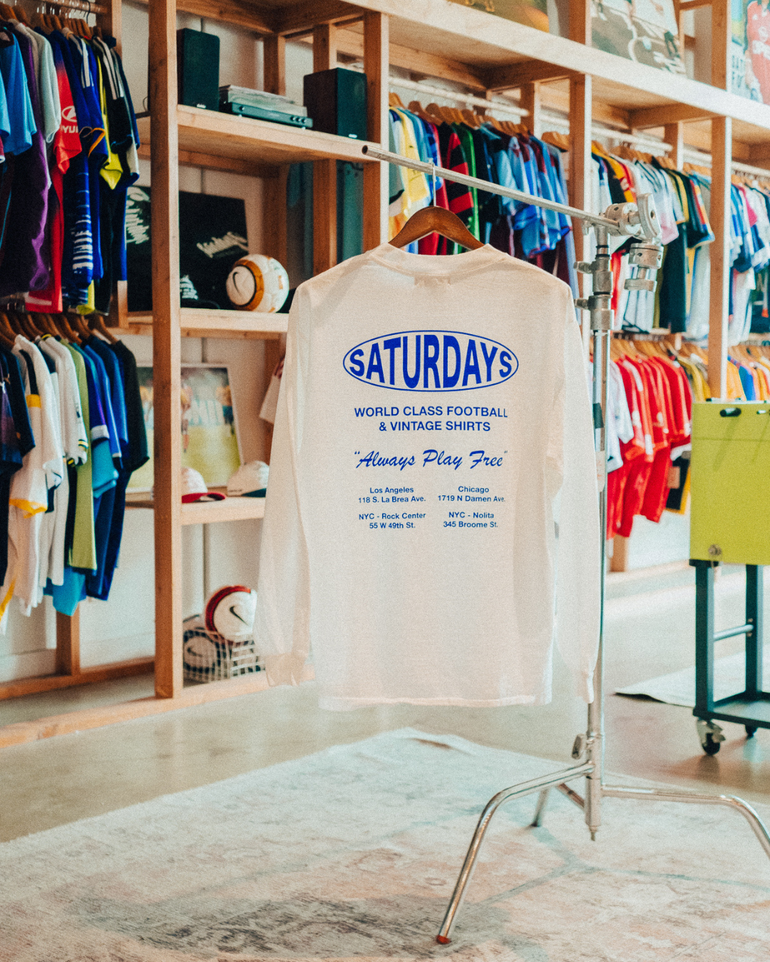 Saturdays Football World Class Long Sleeve, view 7