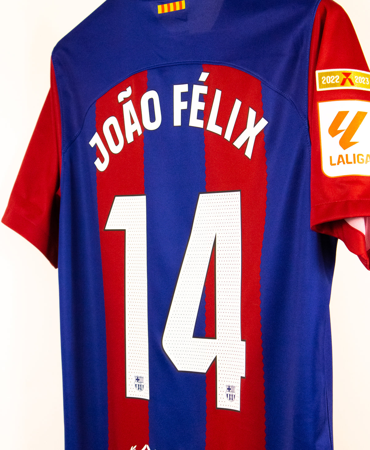 Barcelona 2023-24 Joao Felix Home Kit (M)