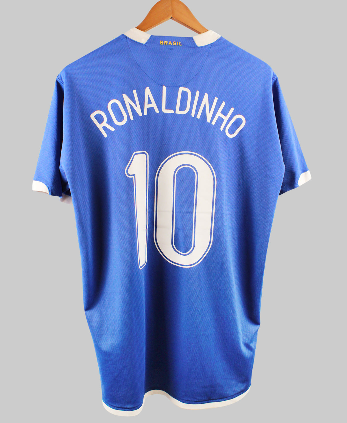 Brazil 2006-07 Ronaldinho Away Kit (XL)