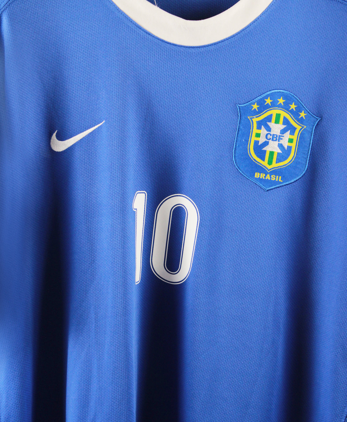 Brazil 2006-07 Ronaldinho Away Kit (XL)