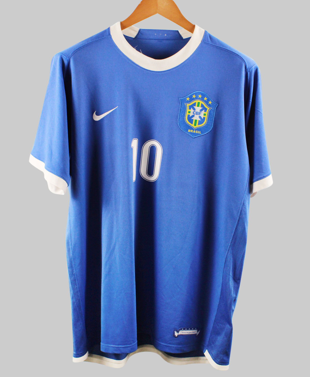 Brazil 2006-07 Ronaldinho Away Kit (XL)