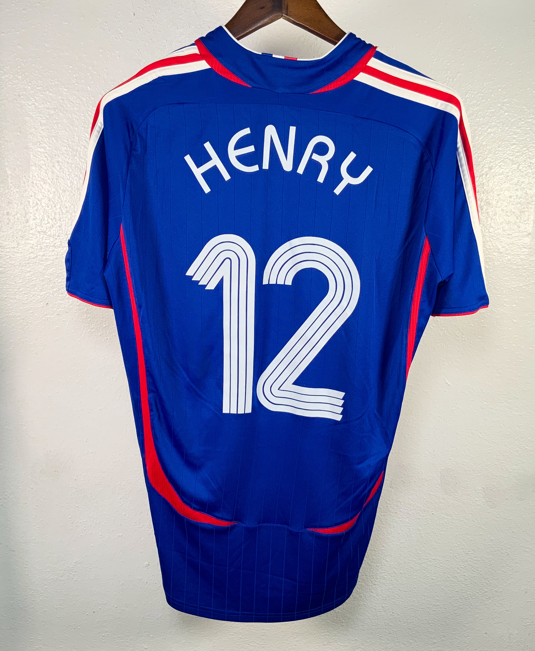 Henry Arsenal Nike Home 2002 2003 2004 Long Sleeve Soccer Jersey