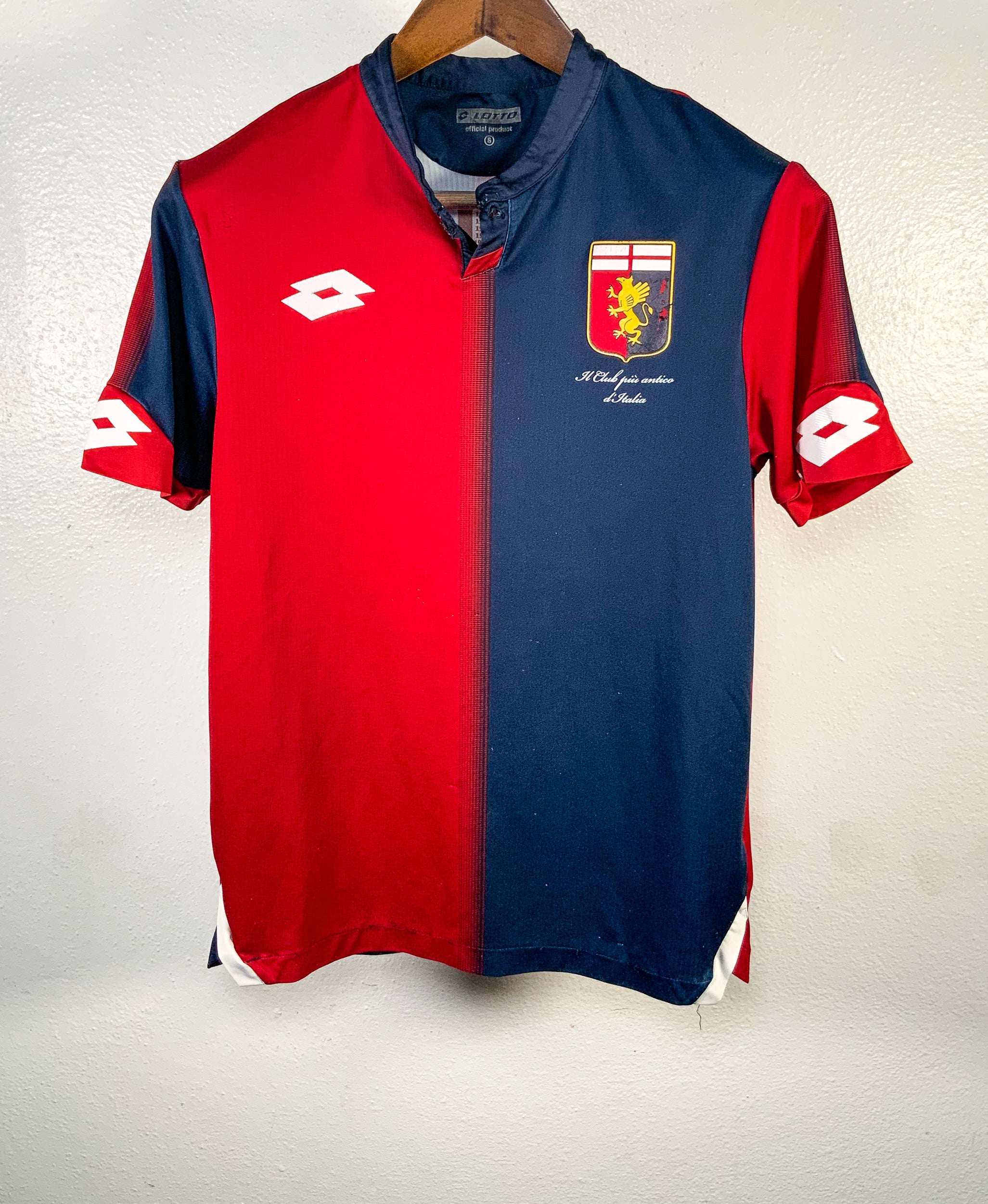 Genoa CFC 2017/18 Lotto Home Kit - FOOTBALL FASHION