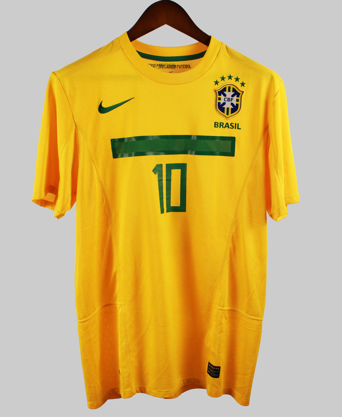 Brazil 2011-12 Ronaldinho Home Kit (M)