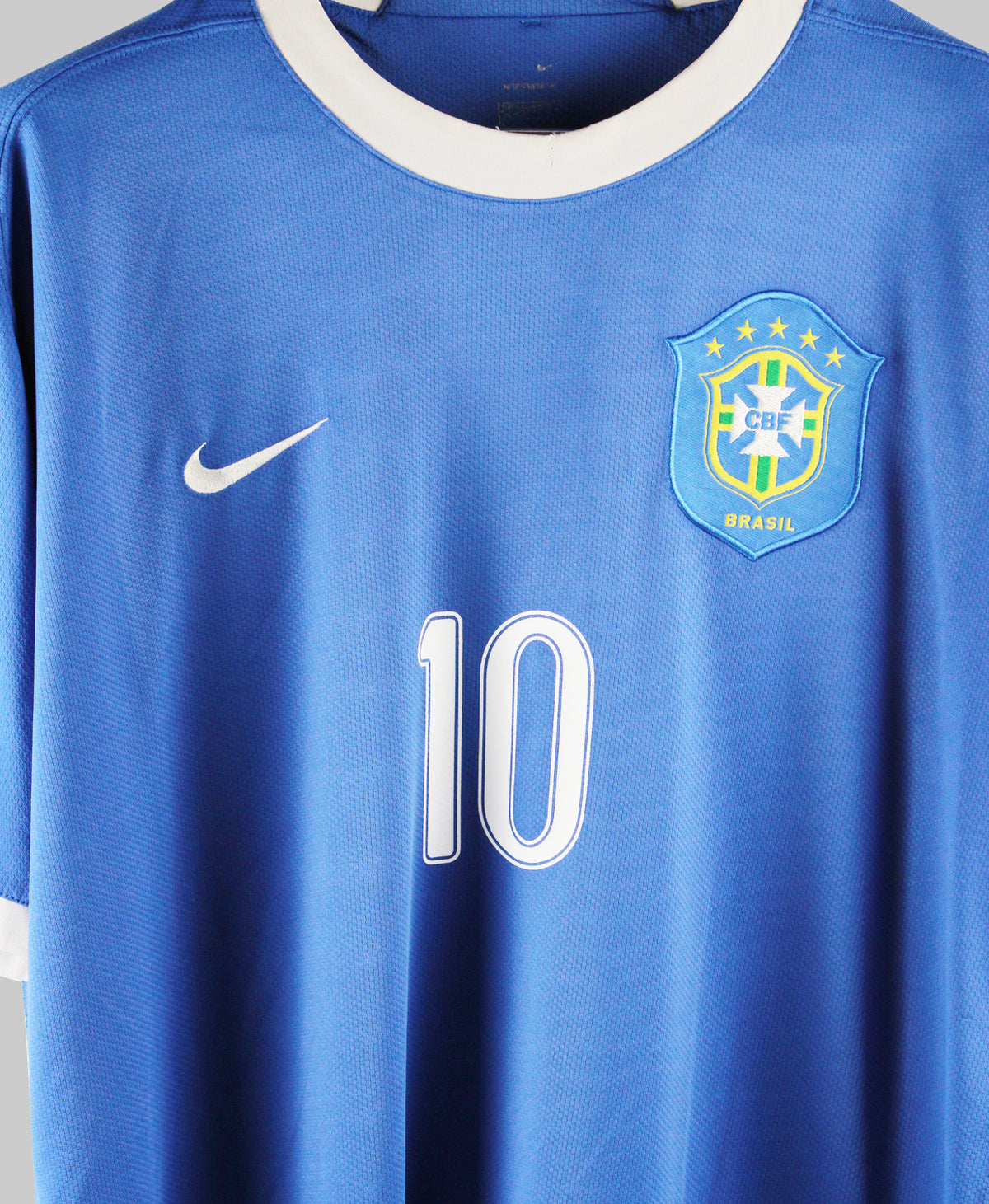 Brazil 2006-2007 Ronaldinho Away Kit (L)