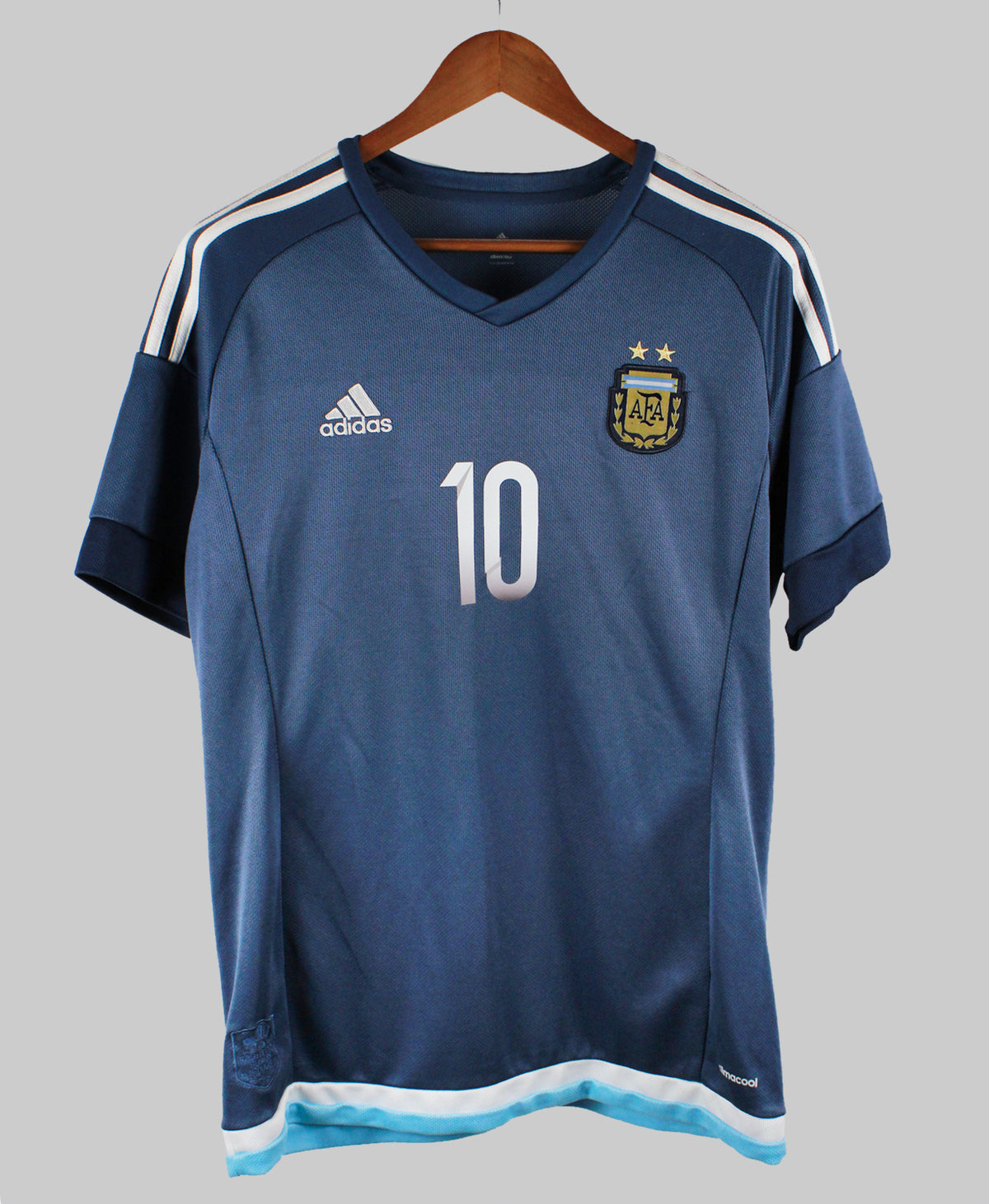 Argentina 2015-16 Messi Short Sleeve Away Kit (L)