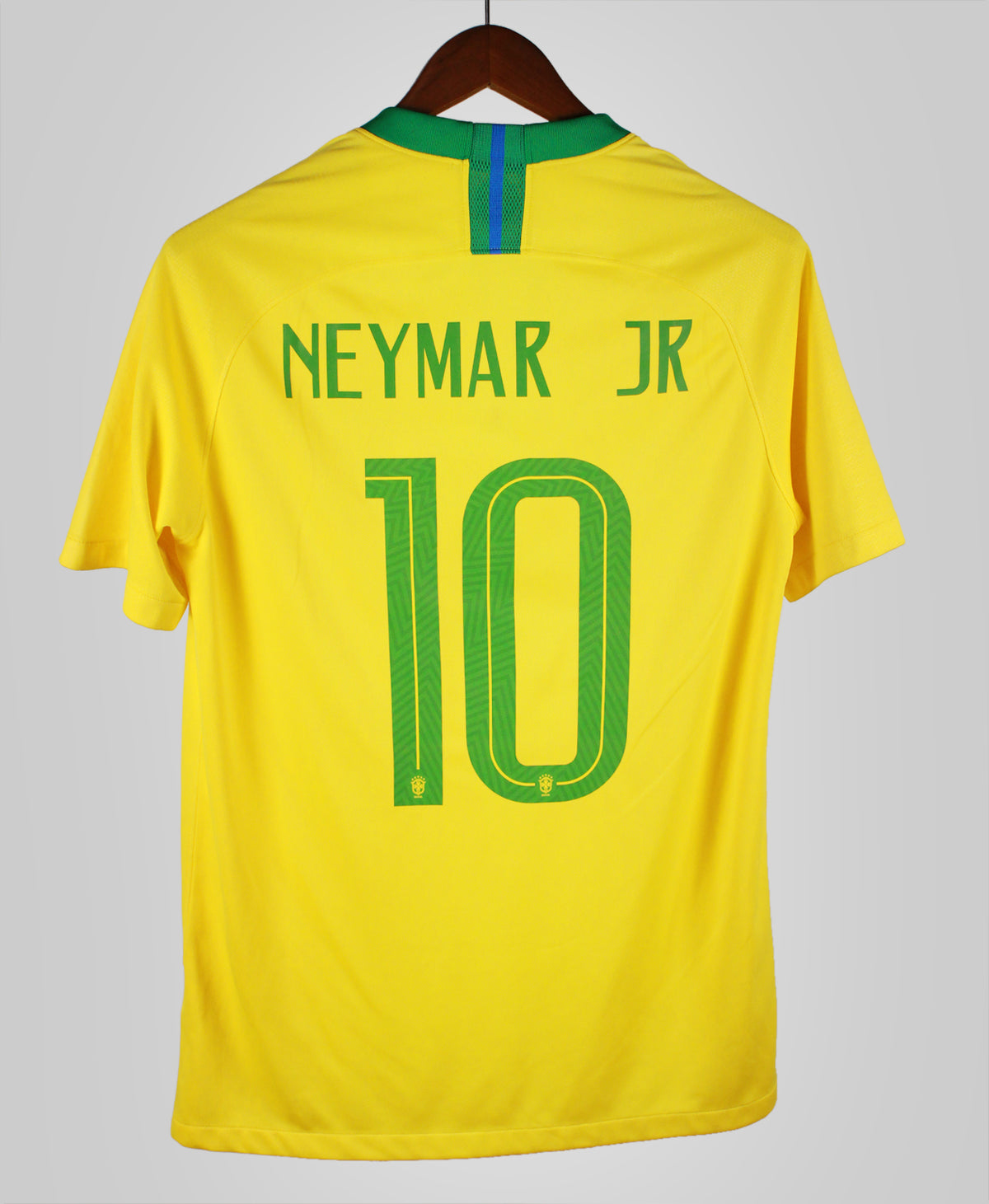 Brazil 2018-19 Neymar Jr Short Sleeve Home Kit (M)