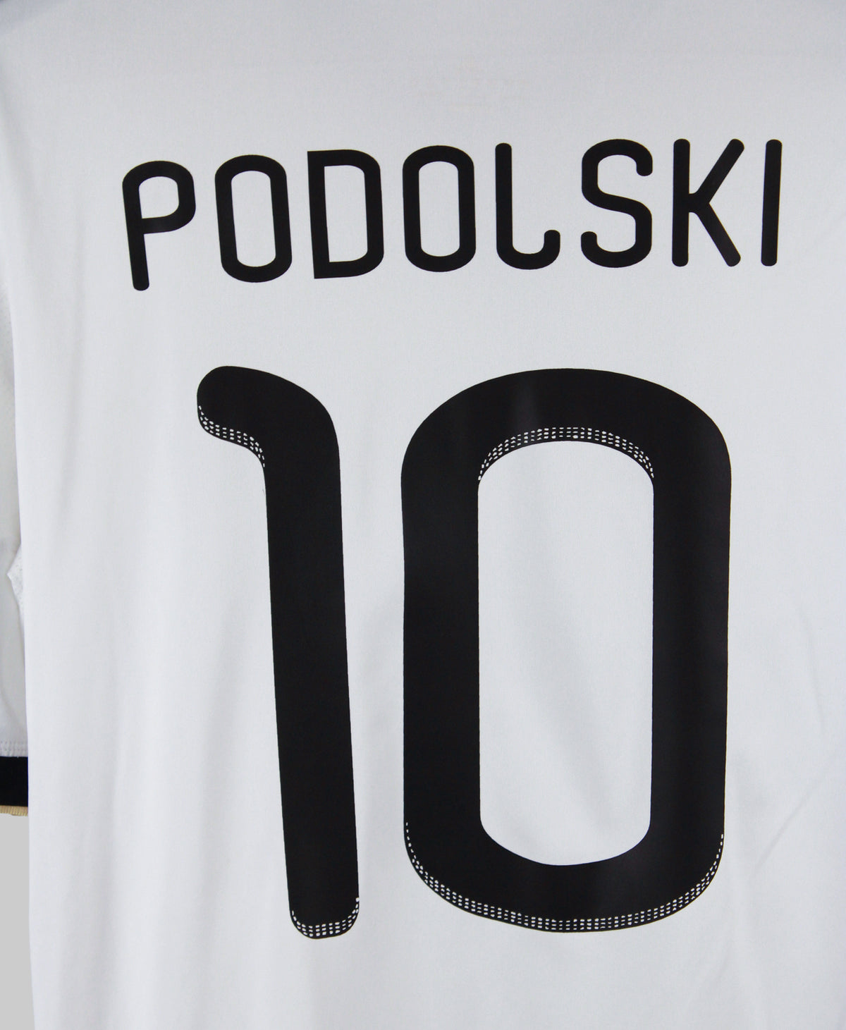 Germany 2010-11 Podolski Short Sleeve Home Kit (L)