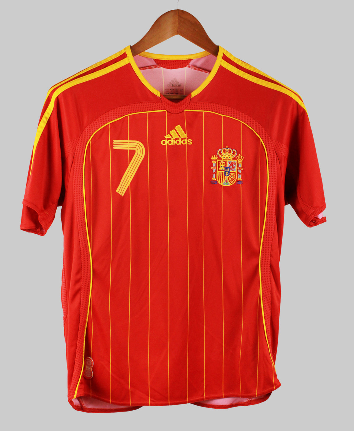 Spain 2006-07 Raul Short Sleeve Home Kit (S)